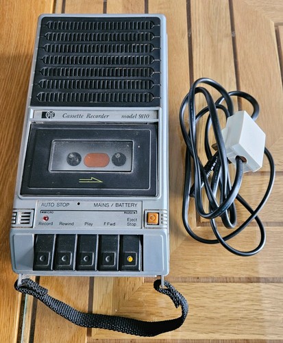 Vintage cassette tape recorder - cassette,