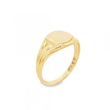 9ct yellow gold engraved - 9ct,