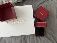 Cartier Love Ring White Gold