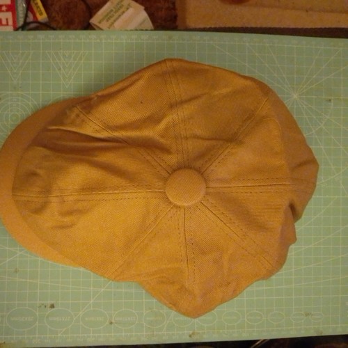 Panels newsboy flat cap mens - 8,