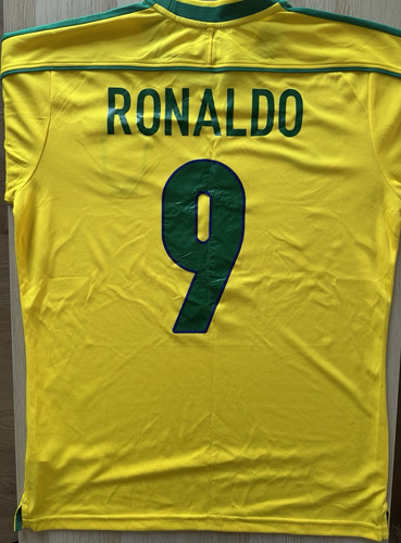Nike brazil home shirt - nike, ronaldo