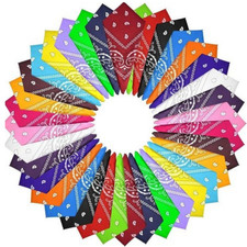 Bandana cotton paisley mouth - cotton,