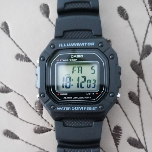 Casio 218h square - casio, dial