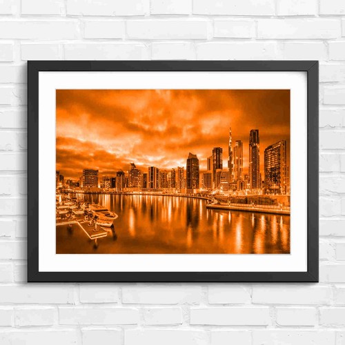 Dubai marina sunset - dubai,