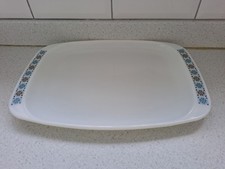 Vintage Pyrex JAJ Chelsea Meat Carvery Roast Plate Serving Platter - 38cm x 26cm