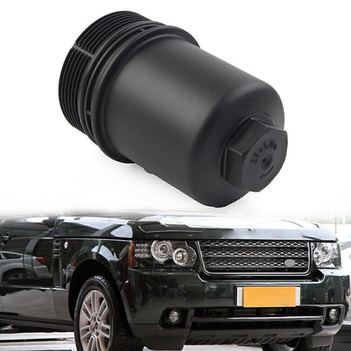 Oil filter cover - filter, black