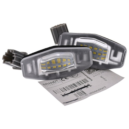 Brandt license plate - license, led