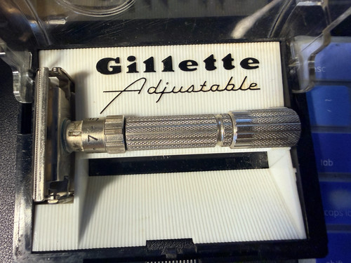 Vintage gillette adjustable - gillette,