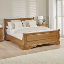 French Louis Solid Oak 4ft 6in