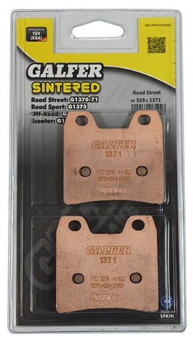 Galfer brake pads rear - galfer, for