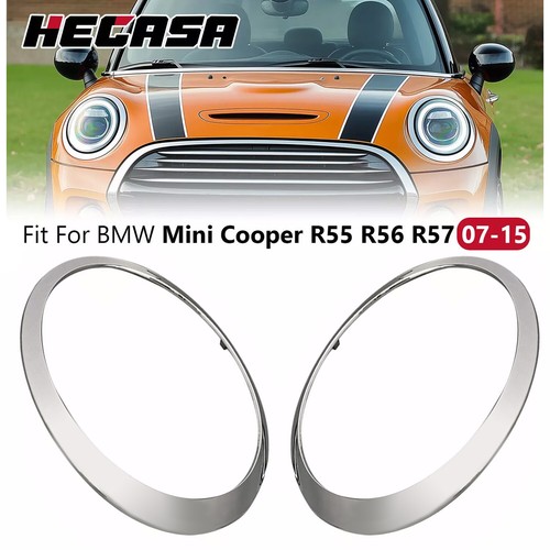 New chrome headlight bezel - new,