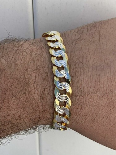 Cuban bracelet diamond - cuban, cut