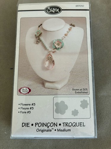 Sizzix big shot flowers die - 3,