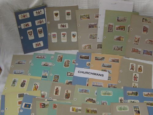 Pre 1940s cigarette - , cards