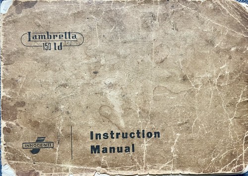 Original factory lambretta - factory, 150
