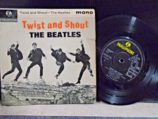 THE BEATLES E.P " TWIST AND SHOUT  " 2nd PRESSING EX- COND.IN Or.PIC SL