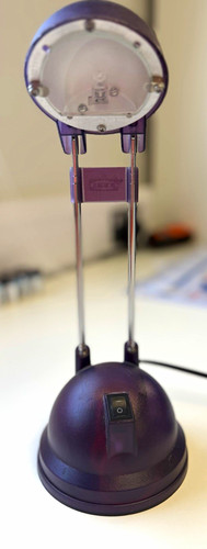 Ikea purple adjustable desk - ikea,