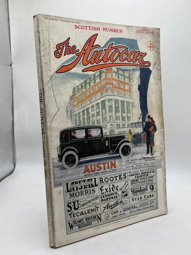 The autocar scottish number - the,