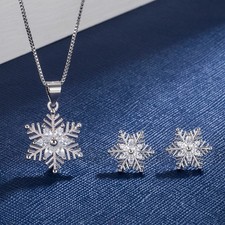 925 Sterling Silver Snowflake