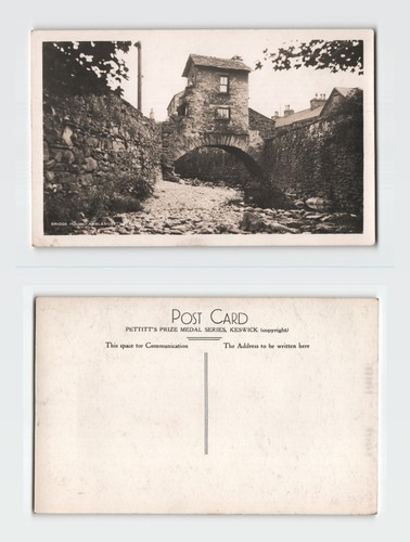 Postcard bridge house - postcard,