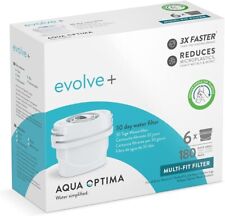 6 Universal Limescale Water Filter Cartridges for Brita Maxtra / Plus NO BOX