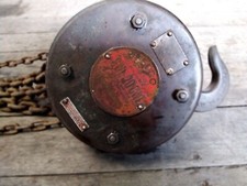 Vintage Felco Hoists Block and Tackle Engine Hoist British Made All Working Fine
