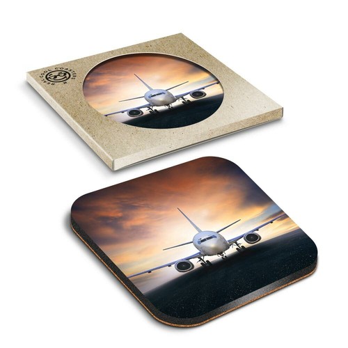 Boxed square coasters - 1,