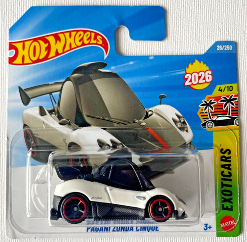 2026 hot wheels - pagani, zonda