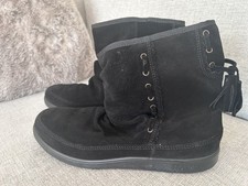 Hotter Suede Fur Lined Pixie