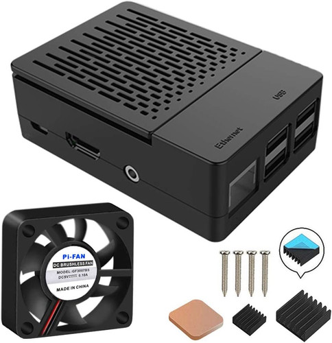 Raspberry case abs - raspberry,