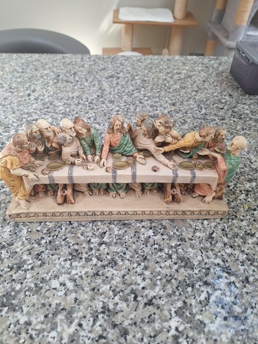 Last supper hand painted - supper,