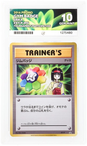 Ace gym badge erika - ace, xy-p