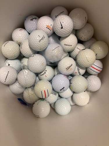 100 golf balls assorted very - 100,