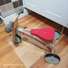 Playtive Wooden Ride Sit On Bike , Trike For Kids / Toddlers