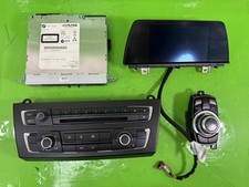 BMW 1 SERIES F20 F21 SAT NAV RADIO CD PLAYER HEAD UNIT DISPLAY IDRIVE SWITCH