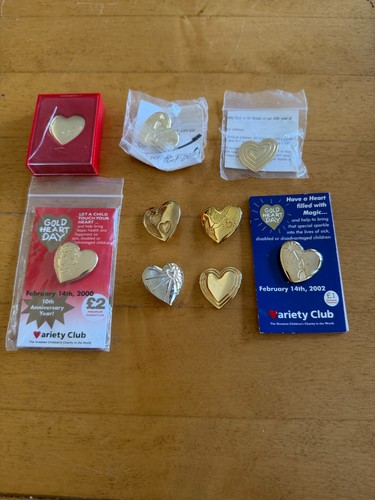Variety club gold hearts - gold,
