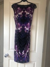 Phase Eight floral stretch dress