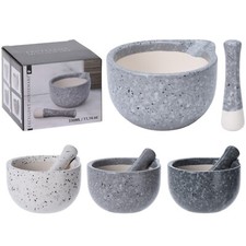 Porcelain pestle and mortar - pestle,