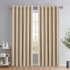 Thermal Blackout Curtains Ready Made Eyelet Ring Top or Pencil Pleat + Tie Backs