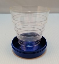 Vintage Rossi Habasit Group Pop Up Collapsible Drinking Cup Plastic