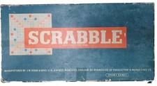 Scrabble 1955 VINTAGE Spear's