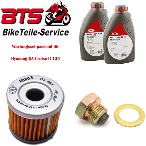 Set oil filter drain plug - set,
