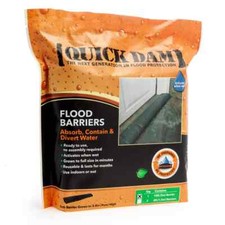 Quick Dam Water Activated Flood Protection Barrier 10ft/3Meters ,  QD610-1