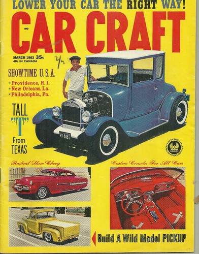 Car craft magazine - magazine, 1963