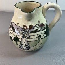 AUSTRIAN MOTO WARE MADE 1903. 5 IN TALL. CREAMER, NO CRACKS, CHIPS. (S805).
