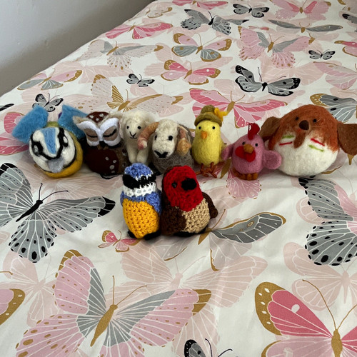 Handcrafted small felt - small, &