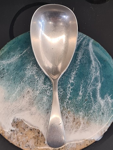 Silver caddy spoon 1914 - silver,