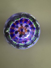 Pre-war Paul Ysart Dark Paperweight From the Monart Period - Superb Condition