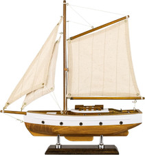 SAILINGSTORY Wooden Sailboat