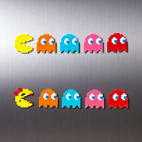 Retro 8bit pac - 8bit, fridge